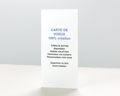 Voeux créatif Carte de vœux particulier - Voeux créatif