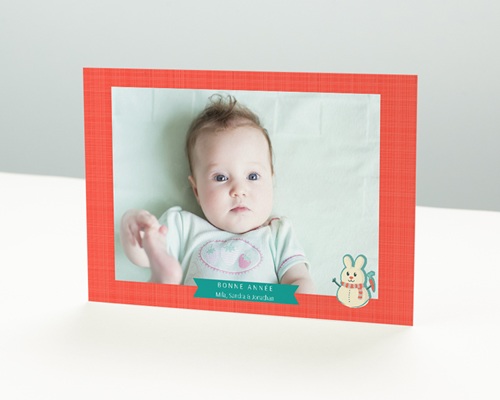 Sourire de la Vie Carte de vœux particulier - Sourire de la Vie