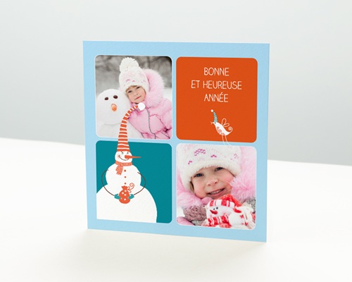 Jolie carte Carte de vœux particulier - Jolie carte