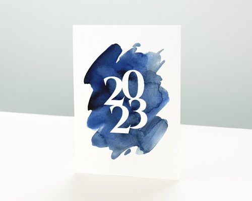 20 sur 20 Simple Carte de voeux entreprise - 20 sur 20 Simple