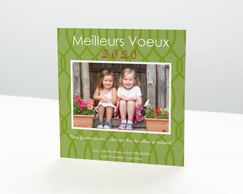 Les plus belles... Carte de vœux particulier - Les plus belles...