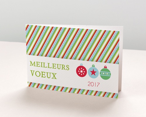 Étoffe de Noël 2 Carte de vœux particulier - Étoffe de Noël 2