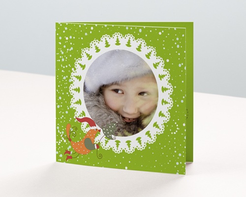 Jolie carte avec enfant Carte de vœux particulier - Jolie carte avec enfant