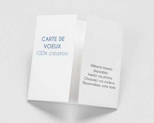 Voeux créatif Carte de vœux particulier - Voeux créatif